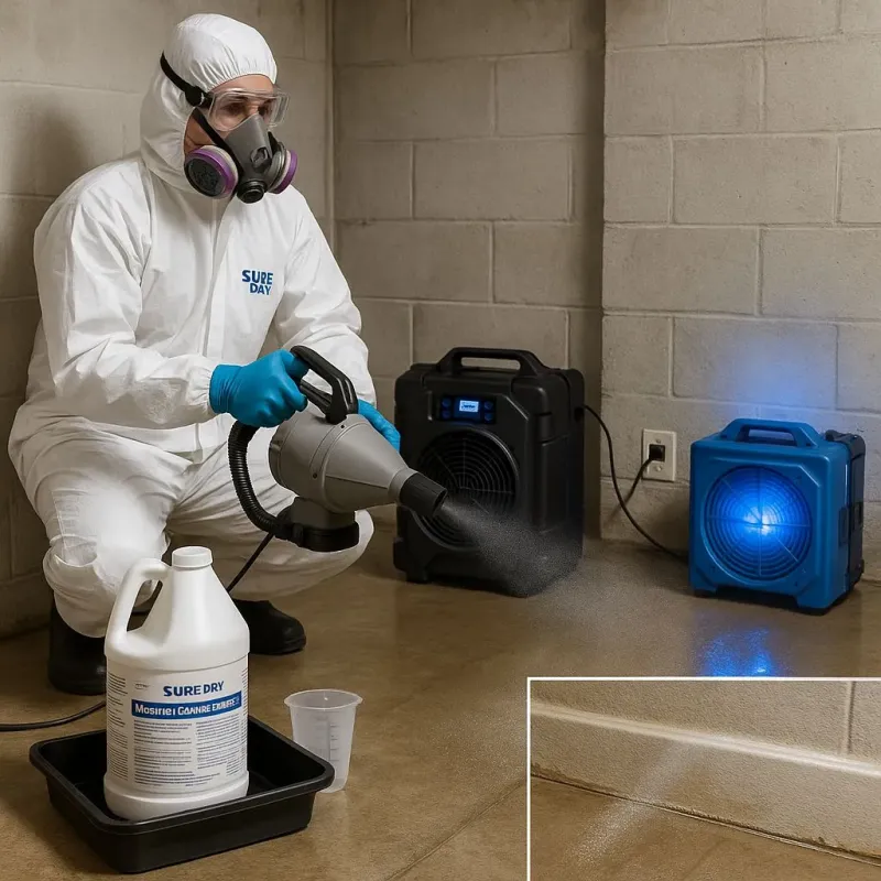 Sanitization and Odor Removal process in Buffalo, TX