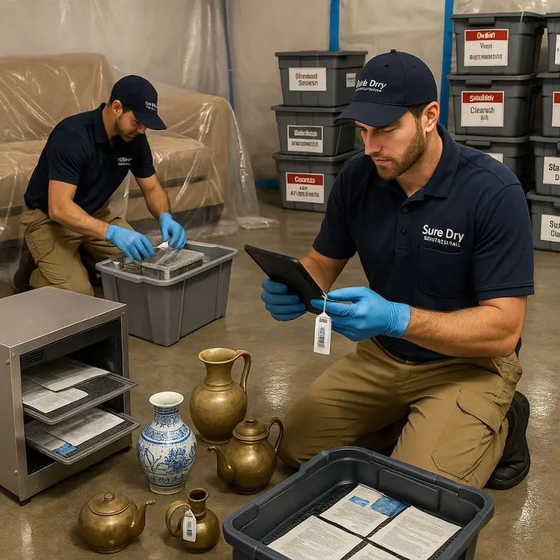 Content Protection and Restoration process in Buffalo, TX