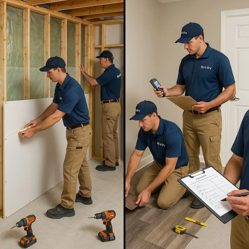 Repairs and Reconstruction process in Buffalo, TX
