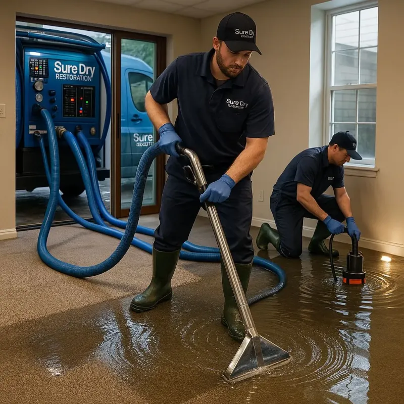 Water Extraction and Removal process in Buffalo, TX